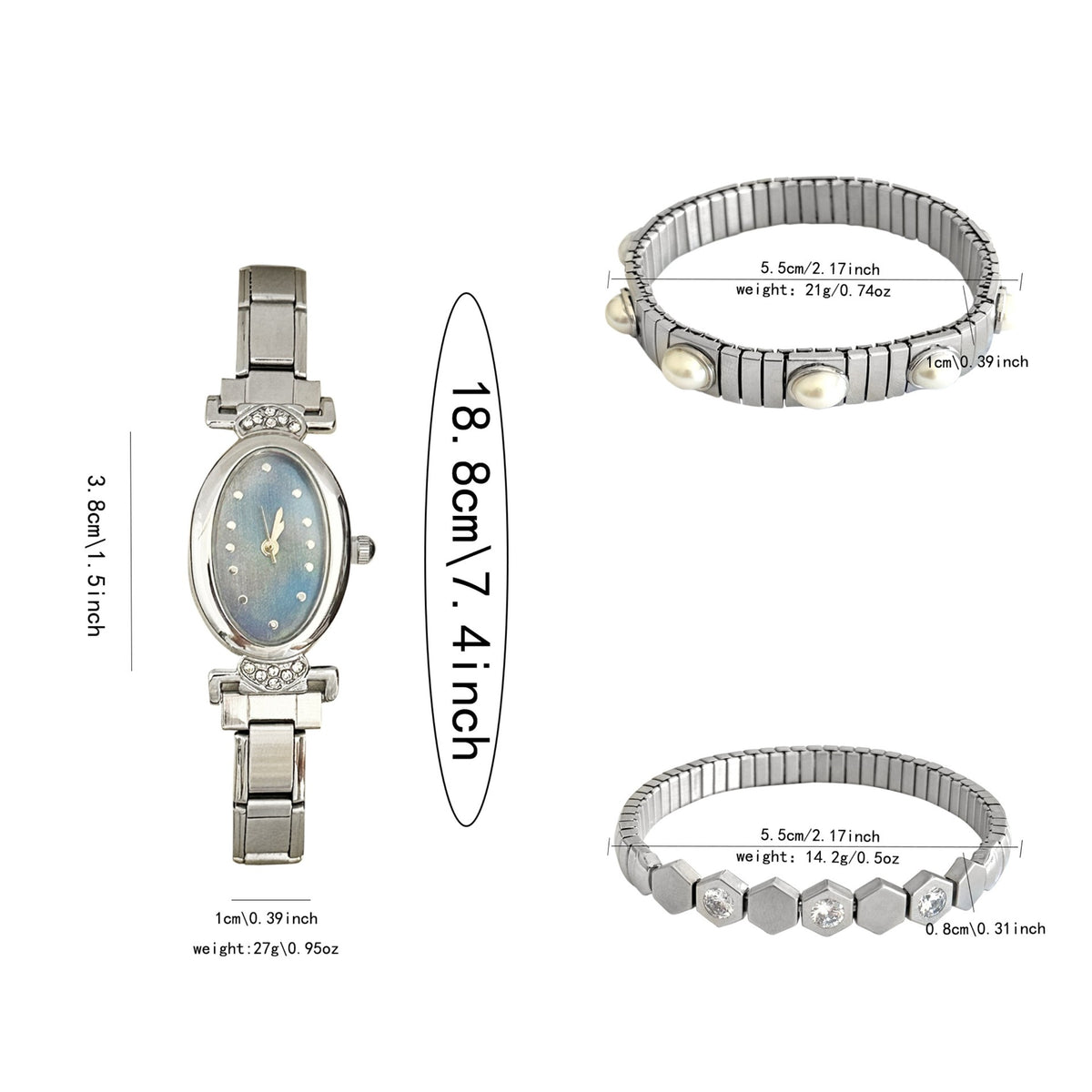 Stretchy Bracelet Watch - DippedShop Wholesale - #2115