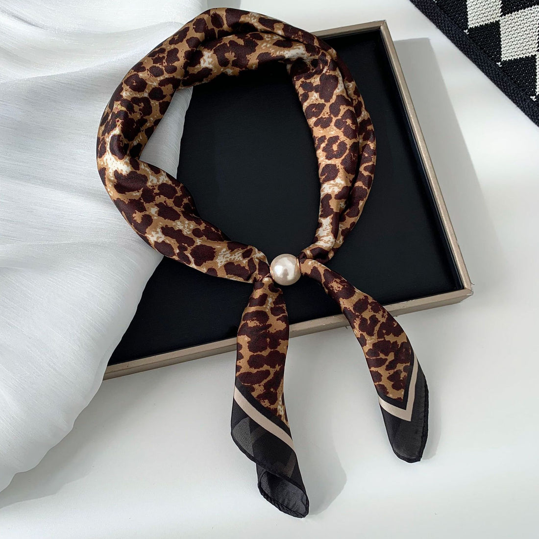 Silk Polka Dot Scarf - DippedShop Wholesale - #8995