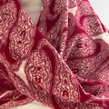 Thermal Paisley Tassel Scarf - DippedShop Wholesale - #1315