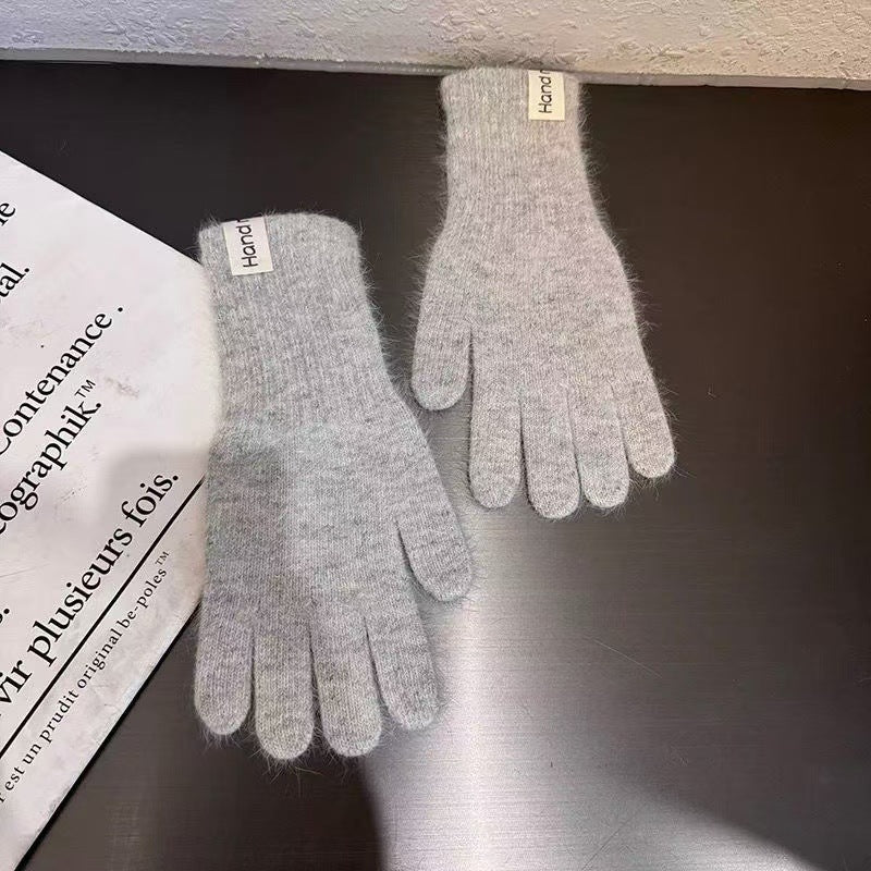 Faux Fur Touchscreen Gloves - DippedShop Wholesale - #6723
