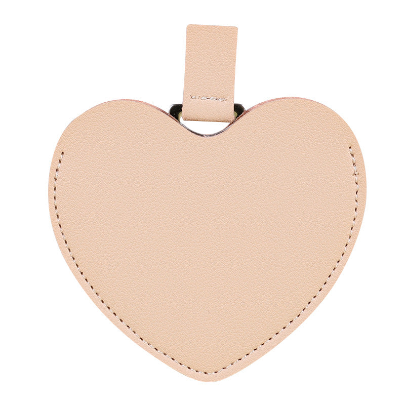 Cute Love Heart Shape Portable Makeup Mirror MK2PPFN6CT5MR57