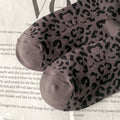 Leopard Bow Socks - DippedShop Wholesale - #0307