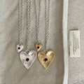 Red Zirconia Heart Choker - DippedShop Wholesale - #8067