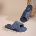 Plush Open Toe Adjustable Slippers - DippedShop Wholesale - #7155