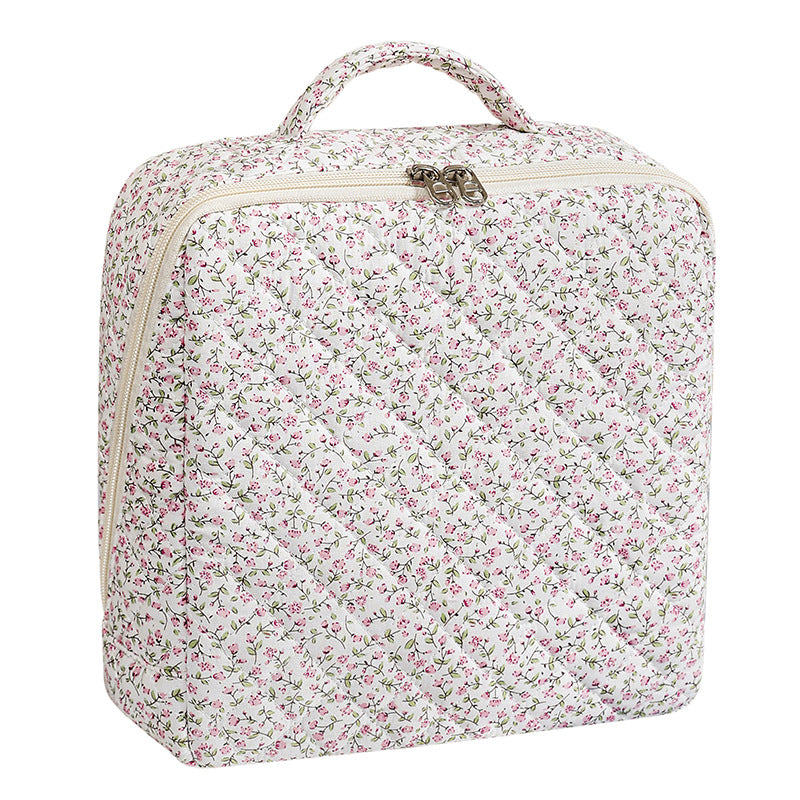 Quilted Leopard Cosmetic Bag - DippedShop Wholesale - #4083