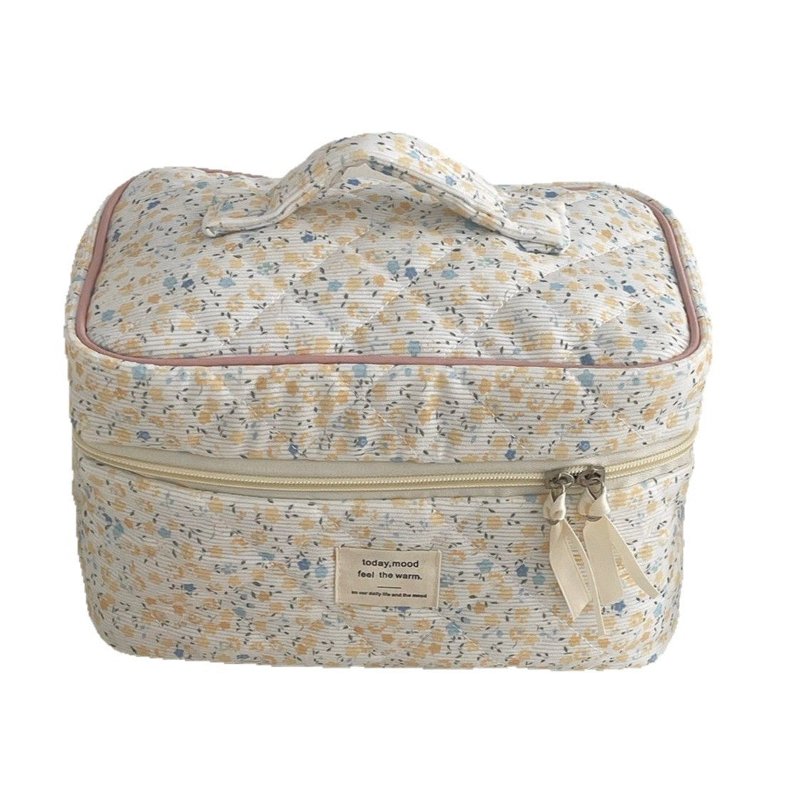 Floral Cosmetic Bag - DippedShop Wholesale - #2659