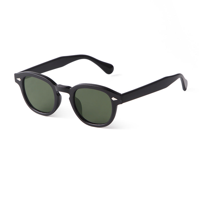 Trendy Round Frame UV Protection Sunglasses DP25D950
