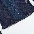 Sexy Lace Long Sleeve Blouse - DippedShop Wholesale - #2371