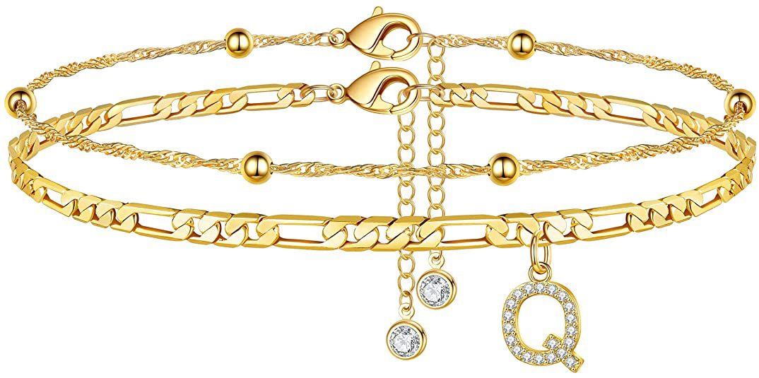 Trendy Initial Letter Gold Pla - DippedShop Wholesale - #9219