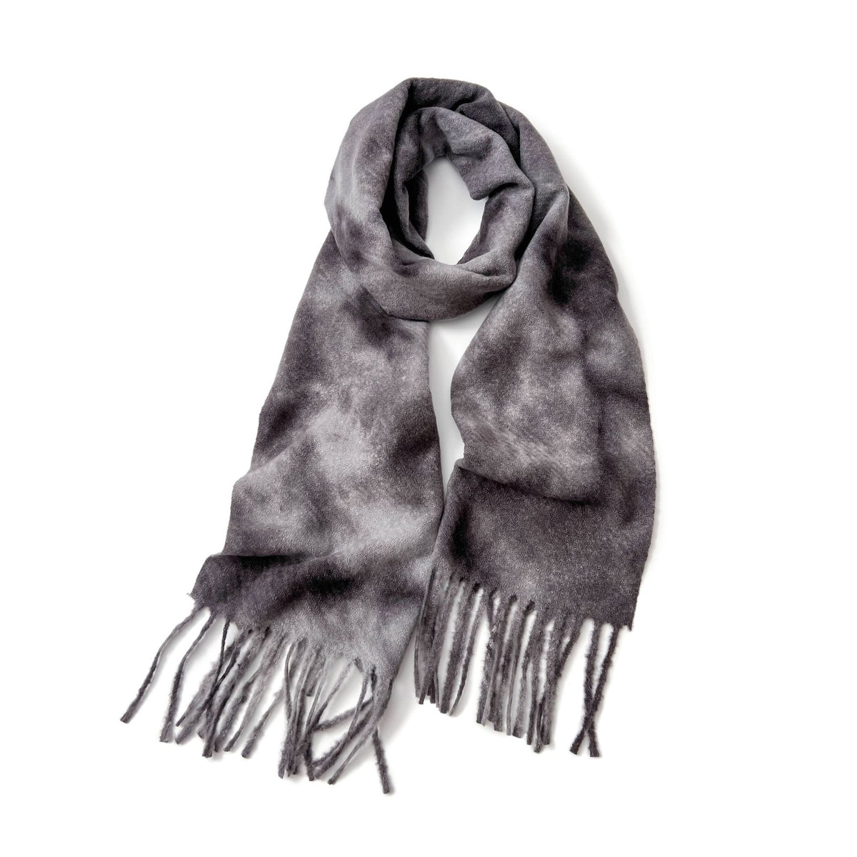 Women's Fringed Scarf - DippedShop Wholesale - #6195