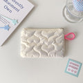 Stylish Bowknot Embossed Portable Makeup Bag MK2BW6S10BOB71