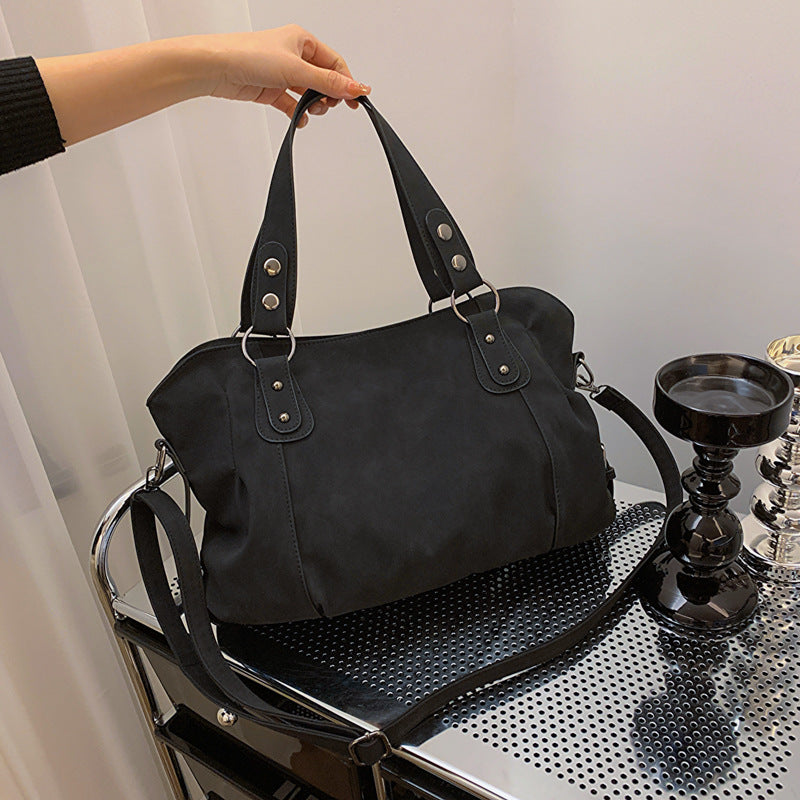 Trendy Solid Color Large Capacity Tote Bag 6W10BBG2468