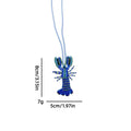 Beaded Sequin Lobster Keychain - DippedShop Wholesale - #9139