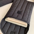Black Puffy Laptop Bag - DippedShop Wholesale - #9491