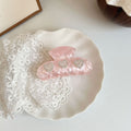 Rhinestone Heart Hair Claw - DippedShop Wholesale - #7955