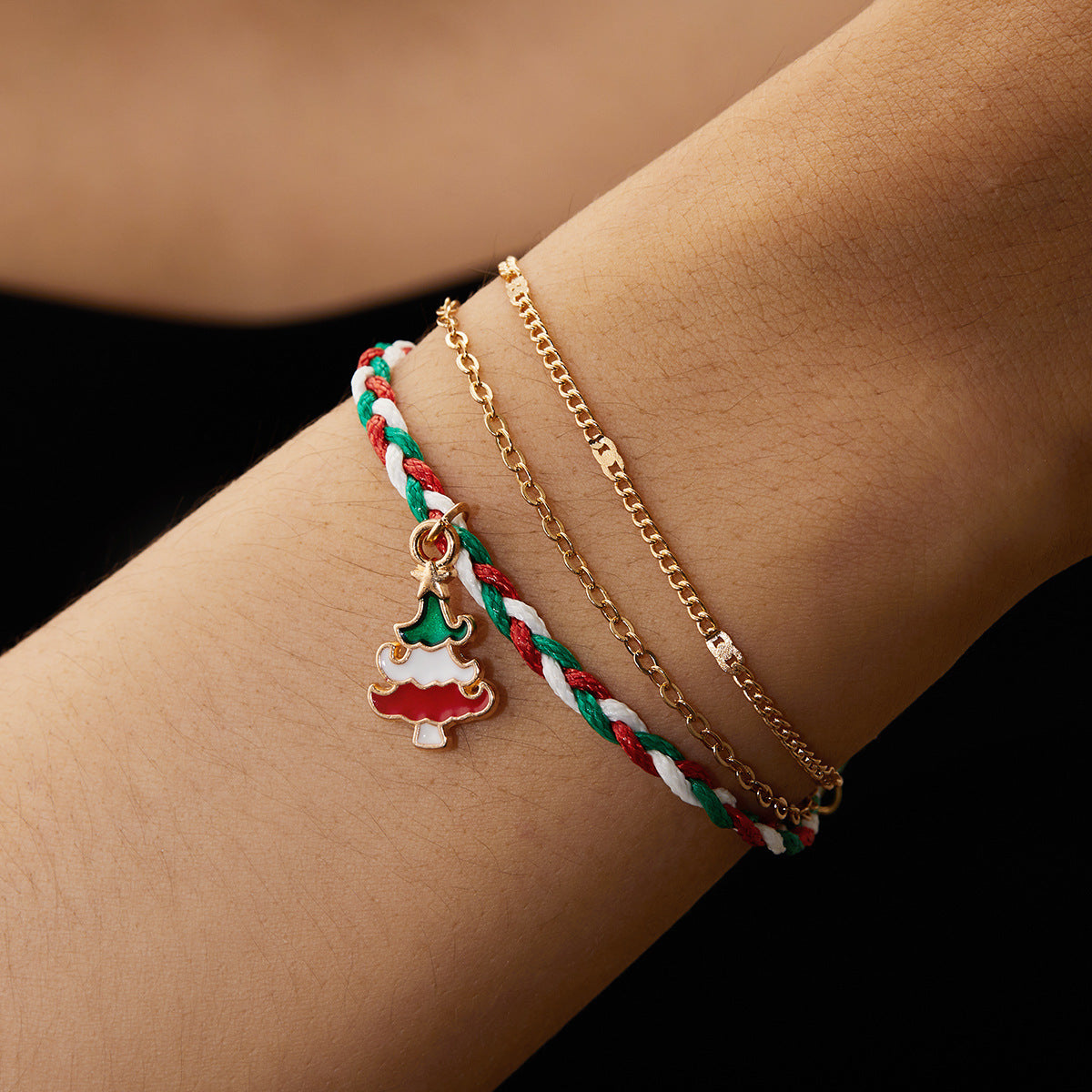 Christmas Tree Bracelets - DippedShop Wholesale - #6691