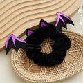 Halloween Bat Antler Scrunchies - DippedShop Wholesale - #2803