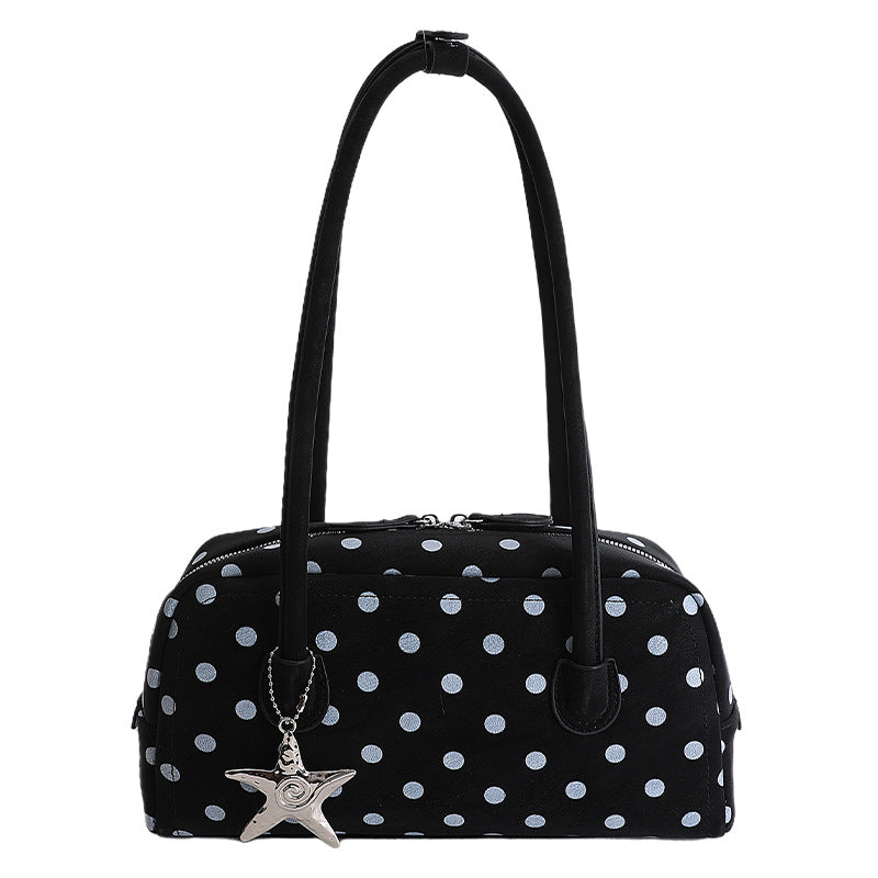 Cute Polka Dots Handbag Shoulder Bag 6W10BBG1898