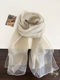 Trendy Solid Color Breathable Long Shawl Scarf 6W6NSC221