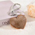 Rhinestone Heart Bag Charm - DippedShop Wholesale - #6323