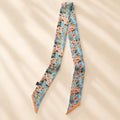 Floral Silk Scarf - DippedShop Wholesale - #5795