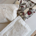 Flower Embroidered Cosmetic Bag - DippedShop Wholesale - #6835