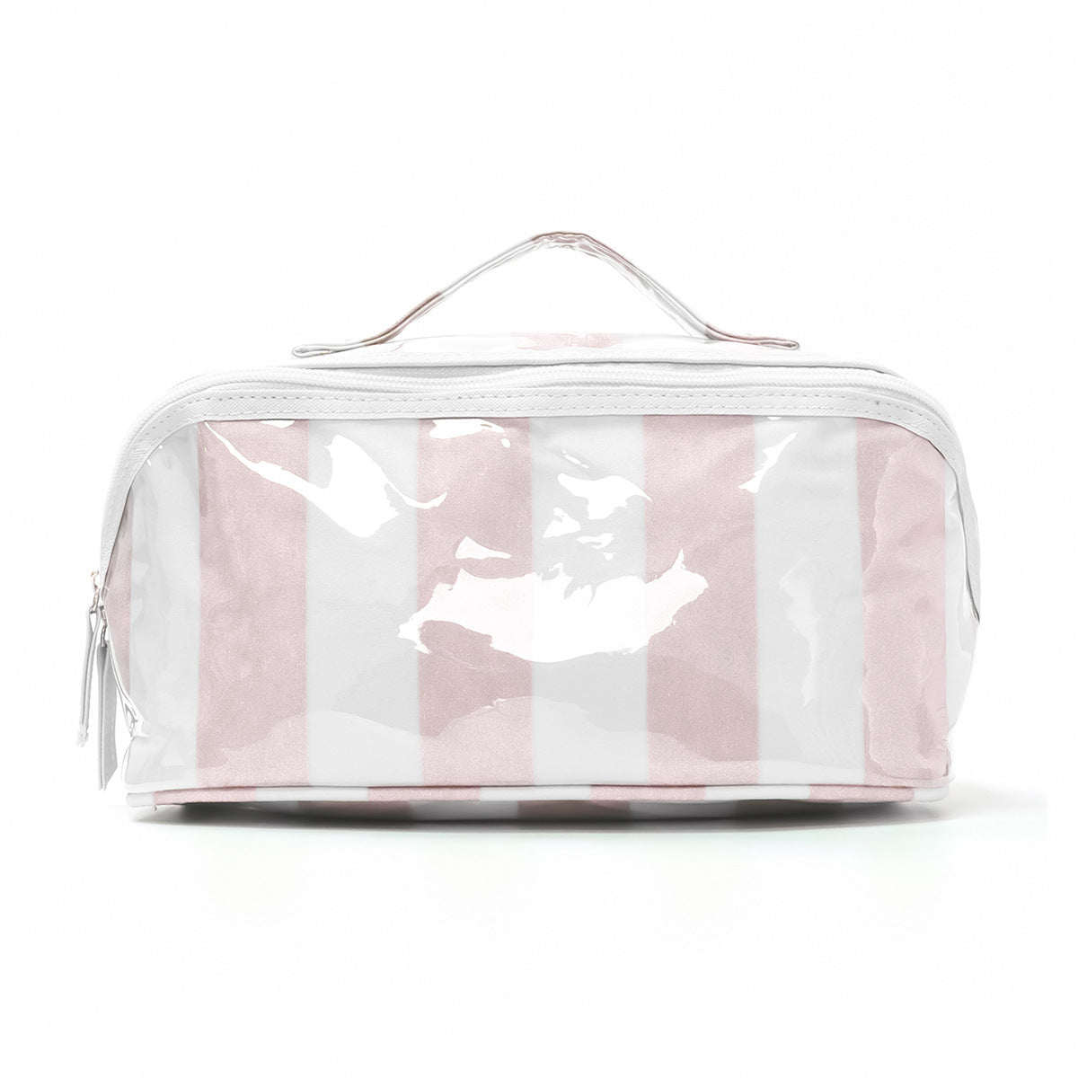 Stylish Striped Waterproof PVC Cosmetic Bag MK2BLW6C5CO21