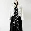Floral Print Long Scarf - DippedShop Wholesale - #8195