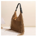 Tassel Hollow Out Beach Tote - DippedShop Wholesale - #5107