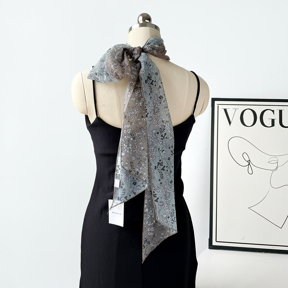 Polka Dots Striped Scarf - DippedShop Wholesale - #1235