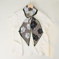 Chic Floral Print Soft Silk Scarf 6W6NSI257
