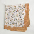Sweet Butterfly Print Solid Color Silk Scarf 6W6NSI263