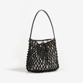 Mini Hand-Woven Solid Color Handbag 8CW6BBG503T
