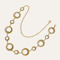 Trendy Round Circle Metal Geom - DippedShop Wholesale - #0067