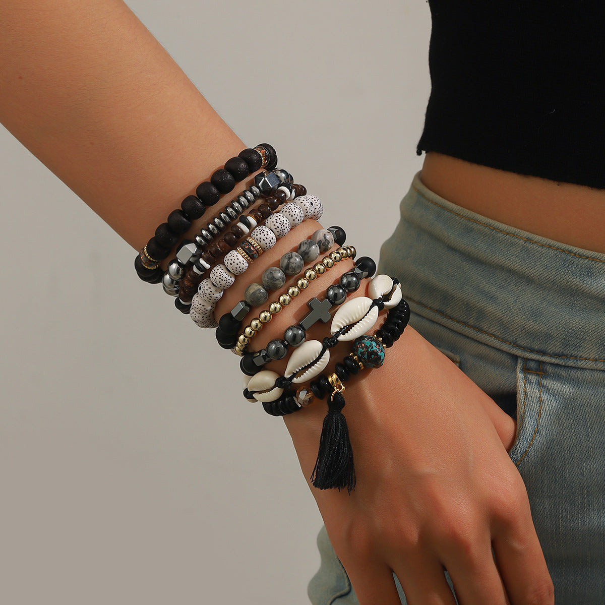 Retro Irregular Resin Stones C - DippedShop Wholesale - #2099