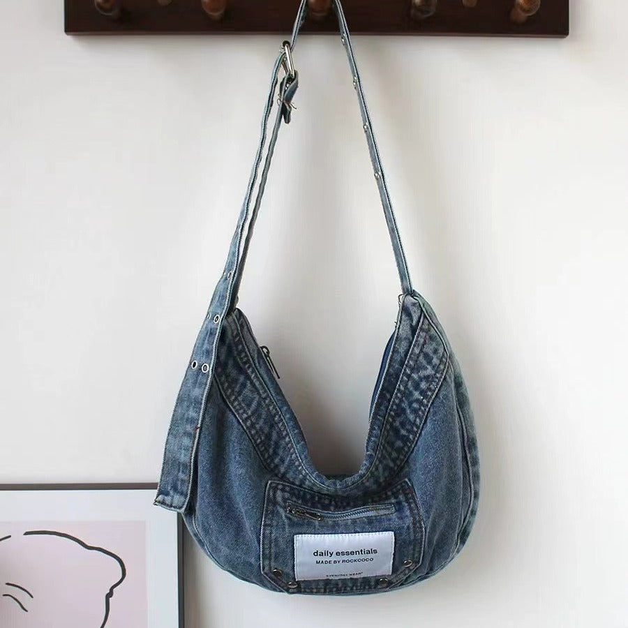 Crescent Shoulder Crossbody Bag - DippedShop Wholesale - #9923