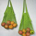 Solid Color Hollow Out Shopping Mesh Storage Bag 8BW6BOB93T