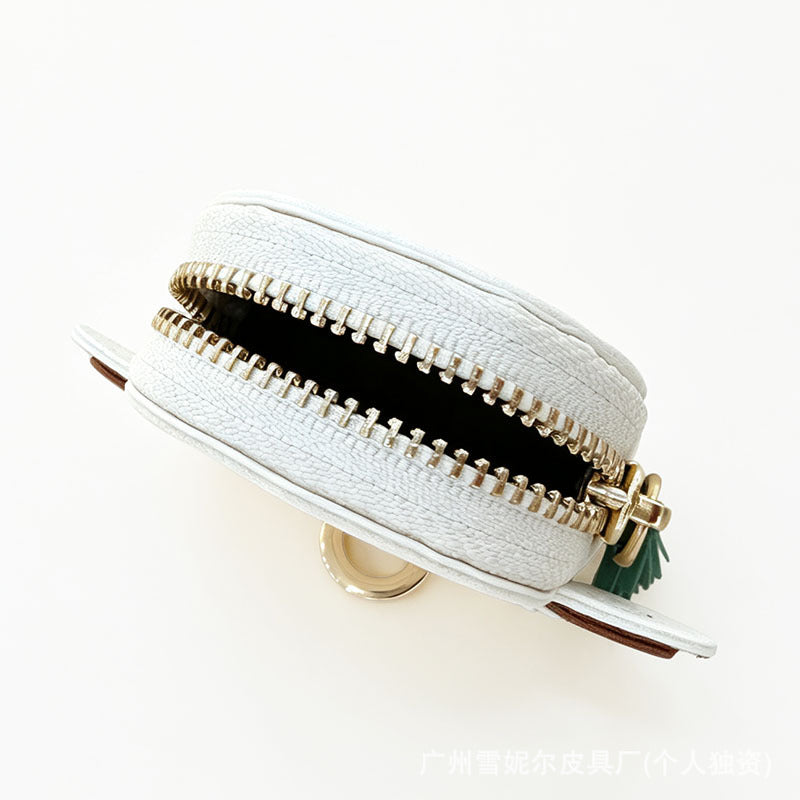 Cute Sheep PU Leather Coin Pouch Bag Charm 6W10BBC851