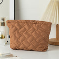 Quilted Shell Cosmetic Bag - DippedShop Wholesale - #1795