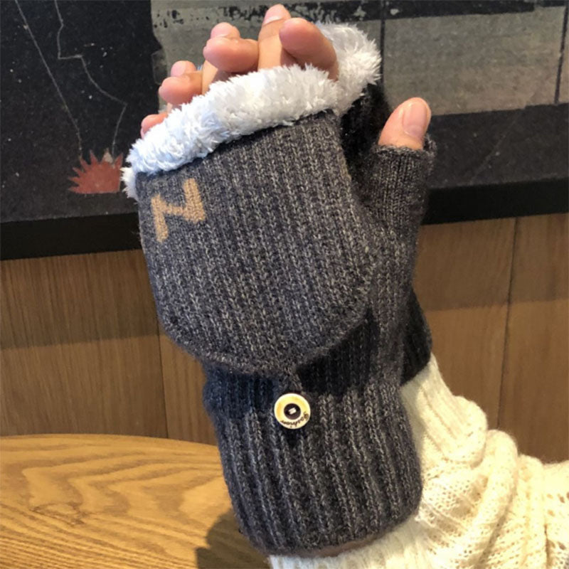 Knitted Convertible Mittens - DippedShop Wholesale - #9795
