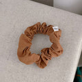 Dopamine Solid Color Cotton Elastic Scrunchies MK2BW6W6HSR56