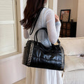 Vintage Punk Quilted Large Capacity - DippedShop Wholesale - #1427