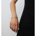 Vintage Gold Flower Bracelet - DippedShop Wholesale - #6243