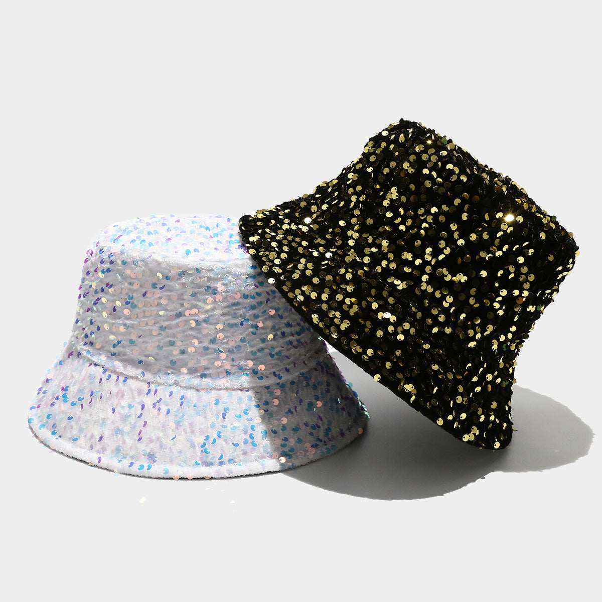 Reversible Sequin Bucket Hat - DippedShop Wholesale - #7363