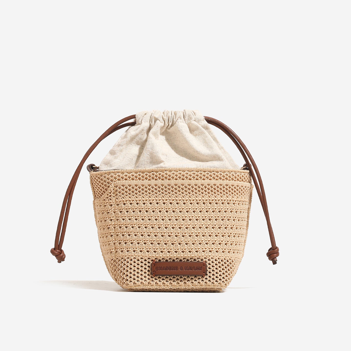 Woven Beach Bucket Bag - DippedShop Wholesale - #0739