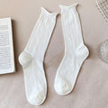 Ruffle Cuff Mesh Socks - DippedShop Wholesale - #9139