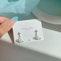 Sea Shell Stud Earrings - DippedShop Wholesale - #4547