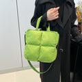 Trendy Puffer Square Solid Color Shoulder Bag 6W10BBG1805