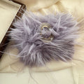 Fluffy Plush Hair Claw - DippedShop Wholesale - #4931