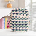 Sweet Bowknot Print Quilt Shell Cosmetic Bag 6S5CO100